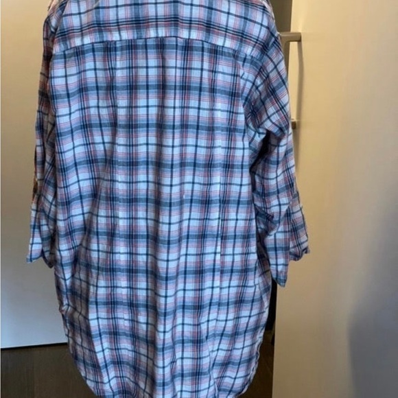 Ashley Stewart Plaid Shirt sz 26 - Picture 5 of 6